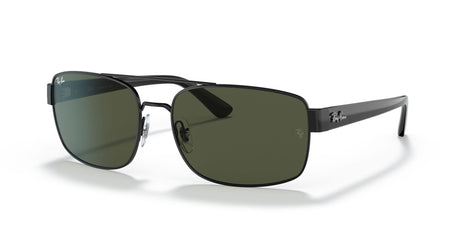 Ray-Ban  0RB3687 002/31 58 Black/ Green
