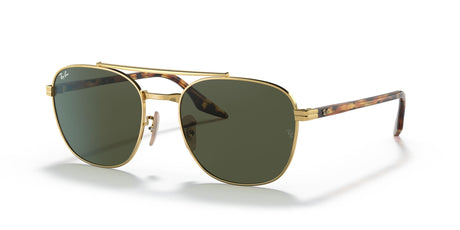 RB 3688 Ray-Ban  Gold / Green 52 52 / Crystal / Metal / Acetate
