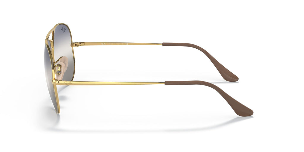RB 3689 Ray-Ban Aviator Metal Ii Gold / Blue/Grey Gradient 58 58 / Crystal / Metal / Metal