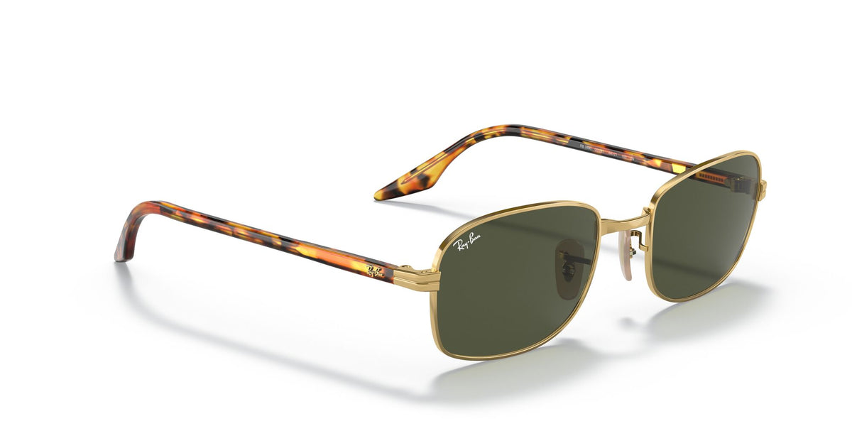 Ray-Ban0RB3690 001/31 54 Gold/ Green