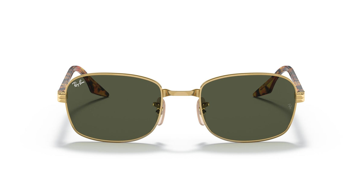 Ray-Ban0RB3690 001/31 51 Gold/ Green