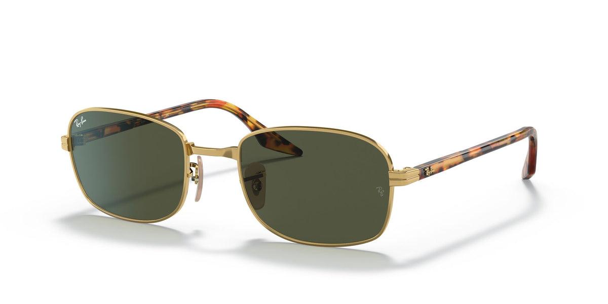 Ray-Ban0RB3690 001/31 54 Gold/ Green