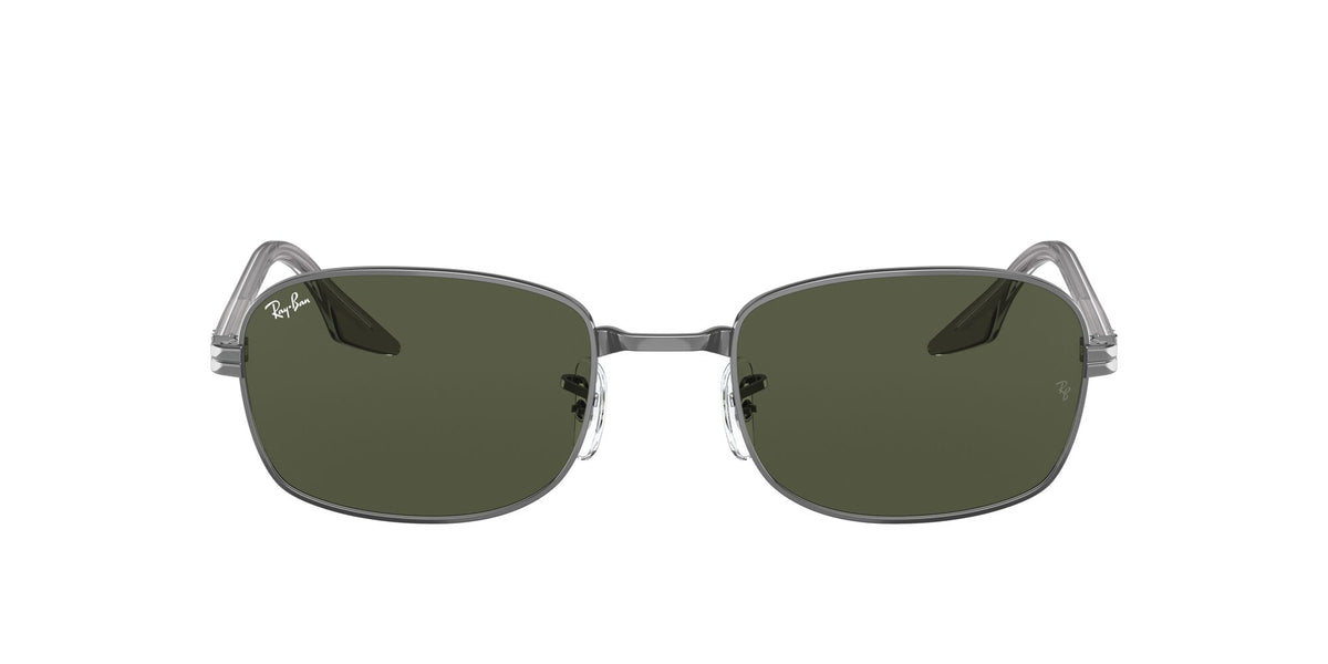 Ray-Ban0RB3690 004/31 54 Gunmetal/ Green 54 / Crystal / Metal / Acetate