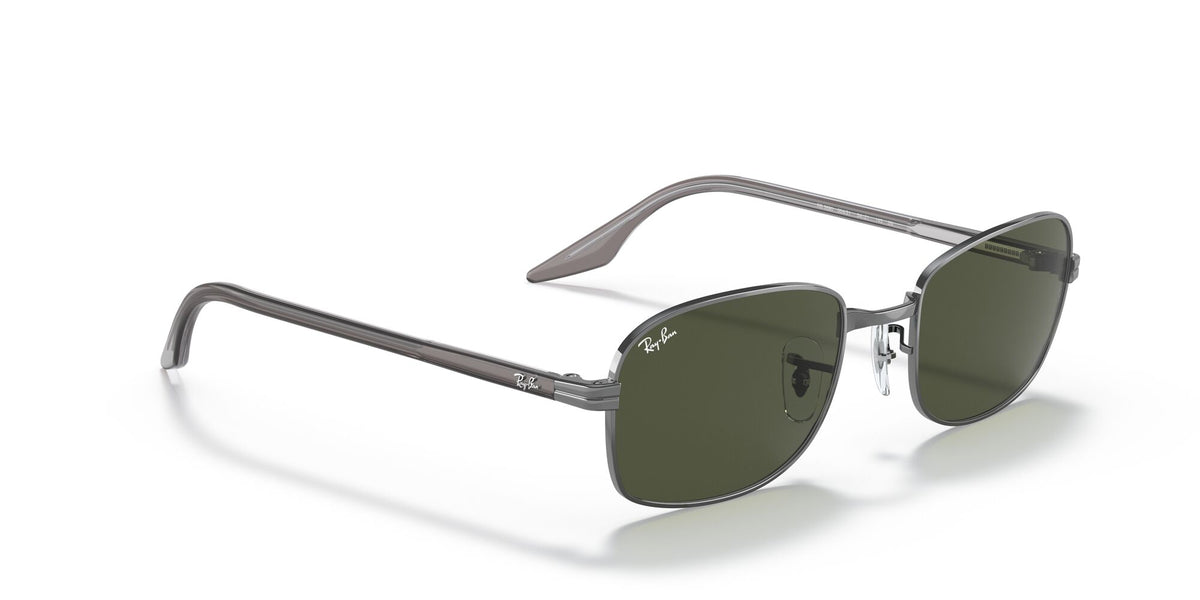 Ray-Ban0RB3690 004/31 54 Gunmetal/ Green 54 / Crystal / Metal / Acetate