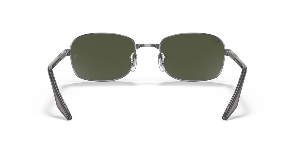 Ray-Ban  0RB3690 004/31 54 Gunmetal/ Green 54 / Crystal / Metal / Acetate