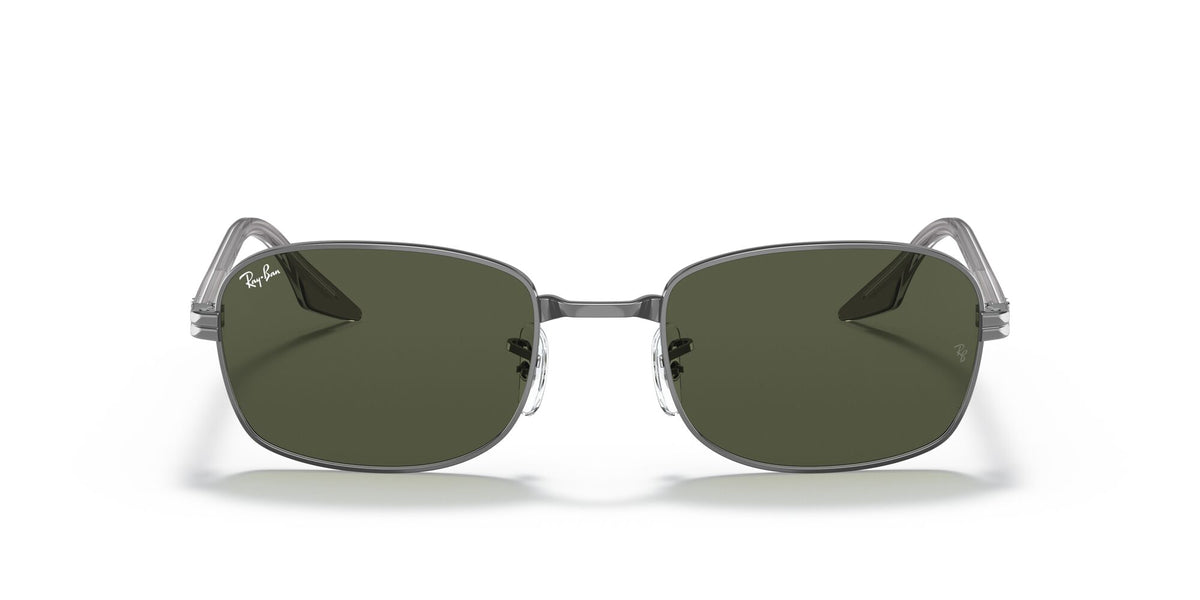 Ray-Ban0RB3690 004/31 54 Gunmetal/ Green 54 / Crystal / Metal / Acetate