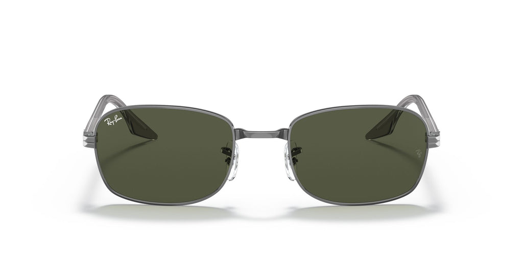 Ray-Ban  0RB3690 004/31 54 Gunmetal/ Green 54 / Crystal / Metal / Acetate