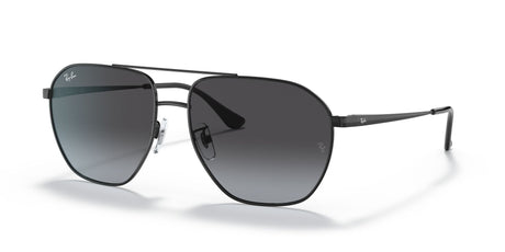 Ray-Ban  0RB3692D 002/8G 60 Black/ Grey Gradient