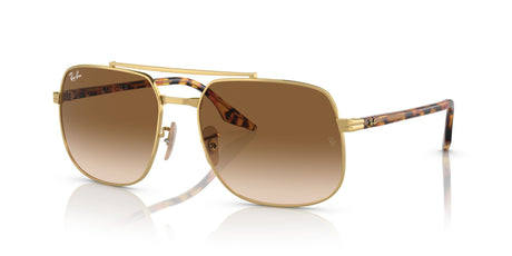 Ray-Ban  0RB3699 001/51 56 Gold/ Brown 56 / Crystal / Metal / Acetate