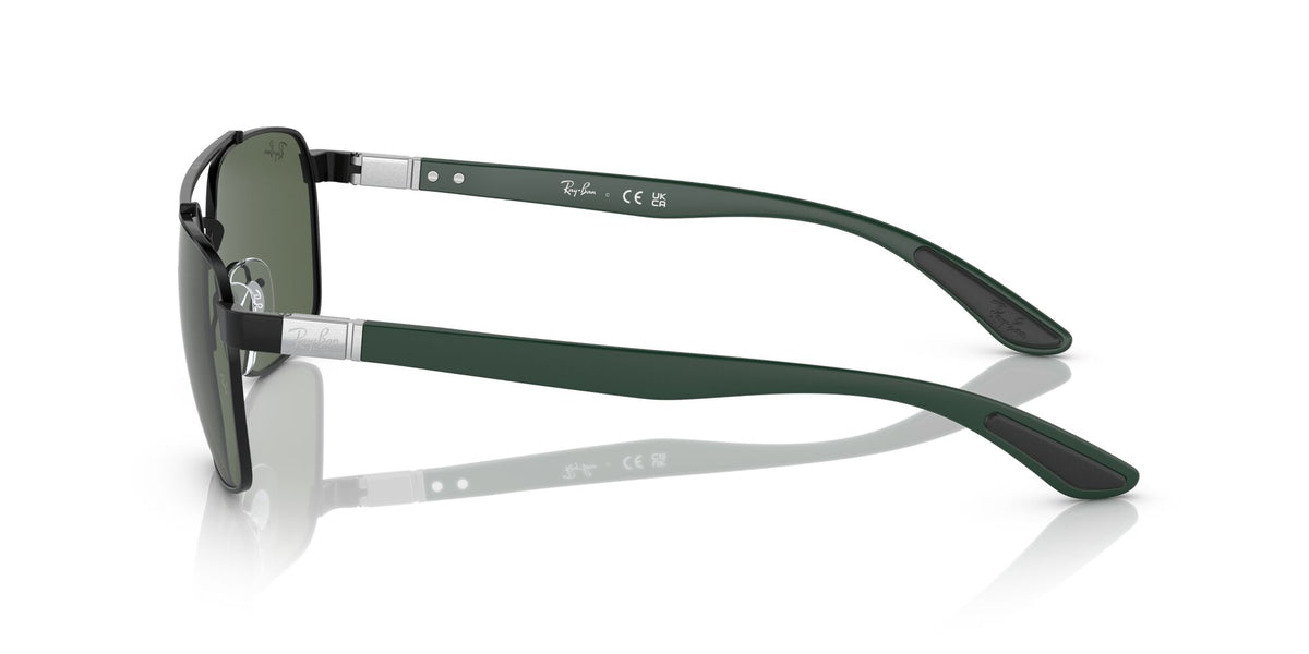 Ray-Ban0RB3701 002/71 59 Black/ Dark Green 59 / Polycarbonate / Steel / Metal