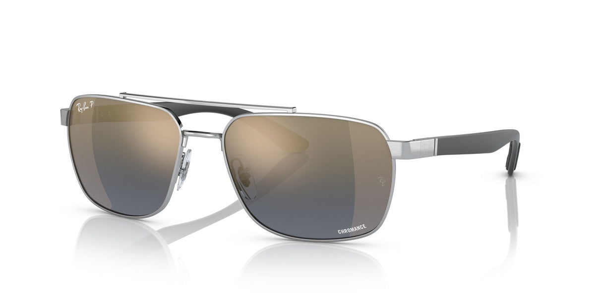 Ray-Ban0RB3701 003/J0 59 Silver/ Blue/Gold 59 / Polycarbonate / Steel / Metal