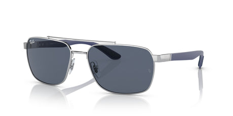 Ray-Ban  0RB3701 924387 59 Silver/ Dark Grey 59 / Polycarbonate / Steel / Metal
