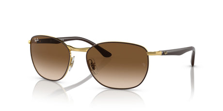 Ray-Ban  0RB3702 900951 57 Brown On Gold/ Brown 57 / Crystal / Metal / Metal