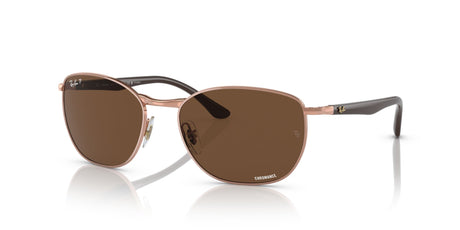 RB 3702 Ray-Ban  Rose Gold / Brown 57 57 / Crystal / Metal / Metal