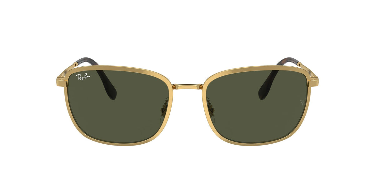 Ray-Ban0RB3705 001/31 57 Gold/ Green