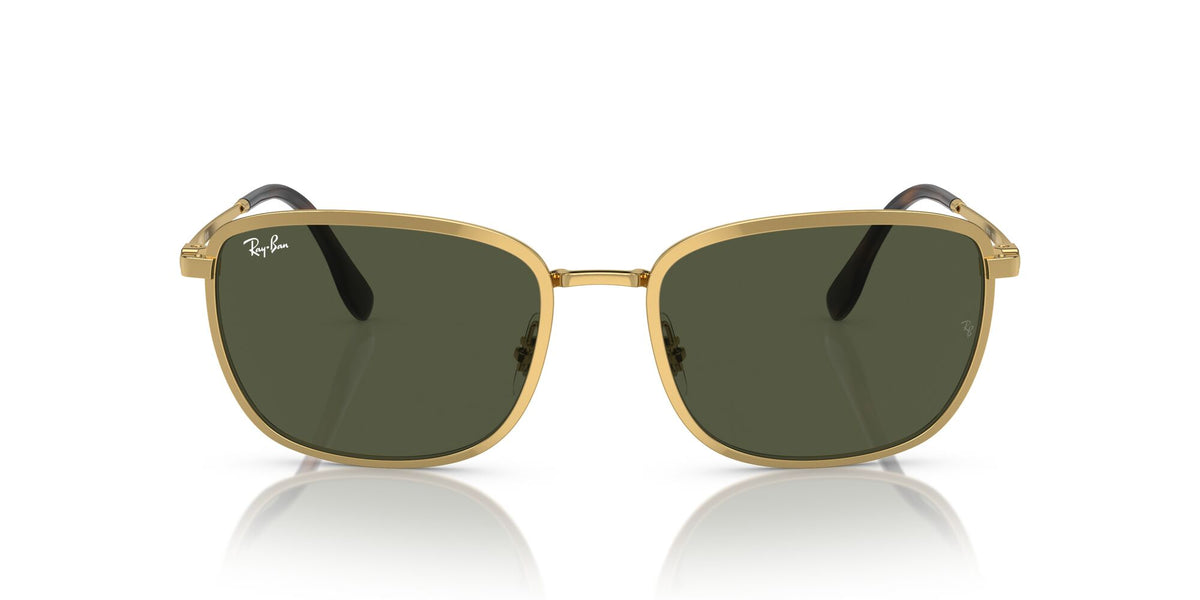 Ray-Ban0RB3705 001/31 57 Gold/ Green