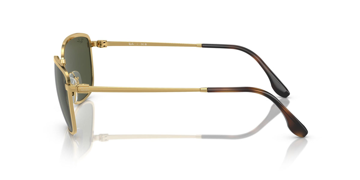 Ray-Ban0RB3705 001/31 57 Gold/ Green
