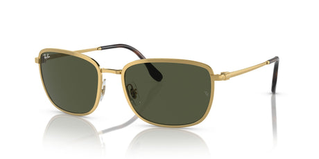Ray-Ban  0RB3705 001/31 60 Gold/ Green