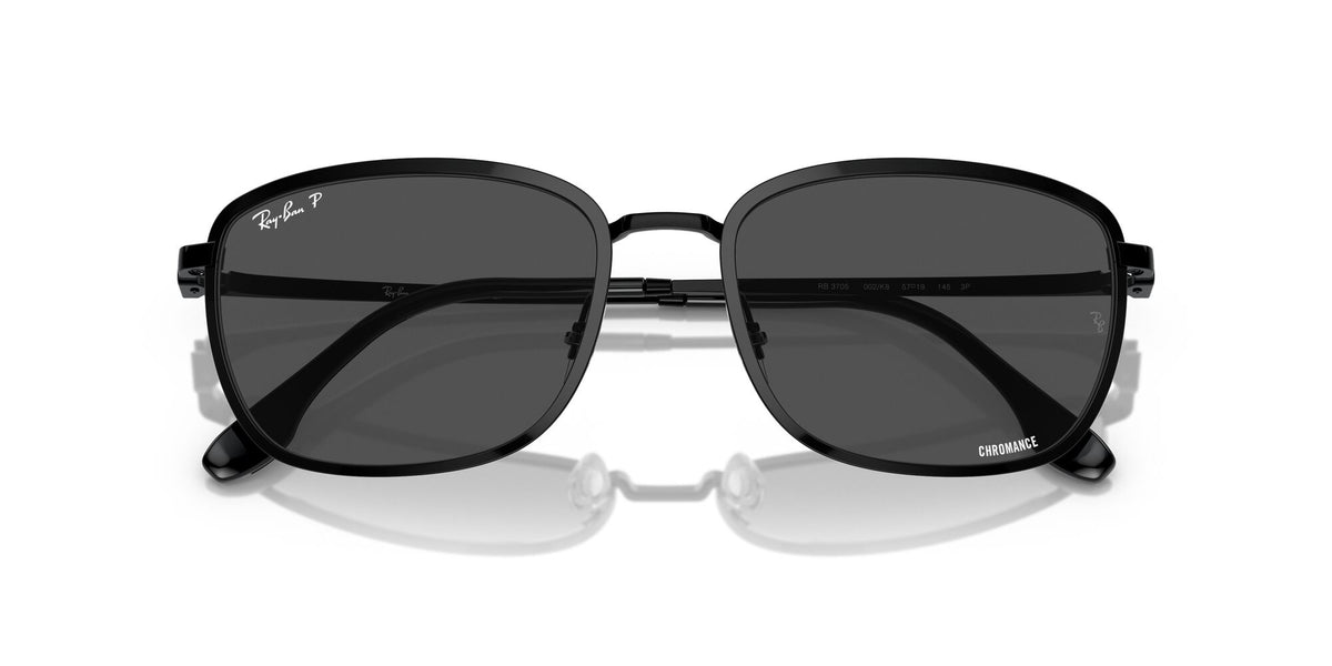 Ray-Ban0RB3705 002/K8 60 Black/ Grey 60 / Crystal / Metal / Metal