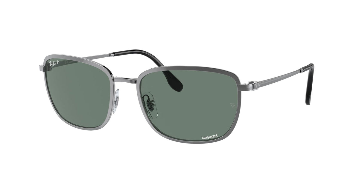 Ray-Ban0RB3705 004/O9 60 Gunmetal/ Grey 60 / Crystal / Metal / Metal