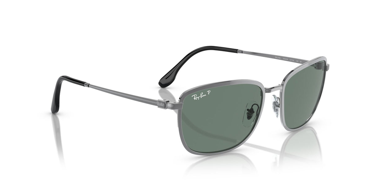 Ray-Ban0RB3705 004/O9 60 Gunmetal/ Grey 60 / Crystal / Metal / Metal
