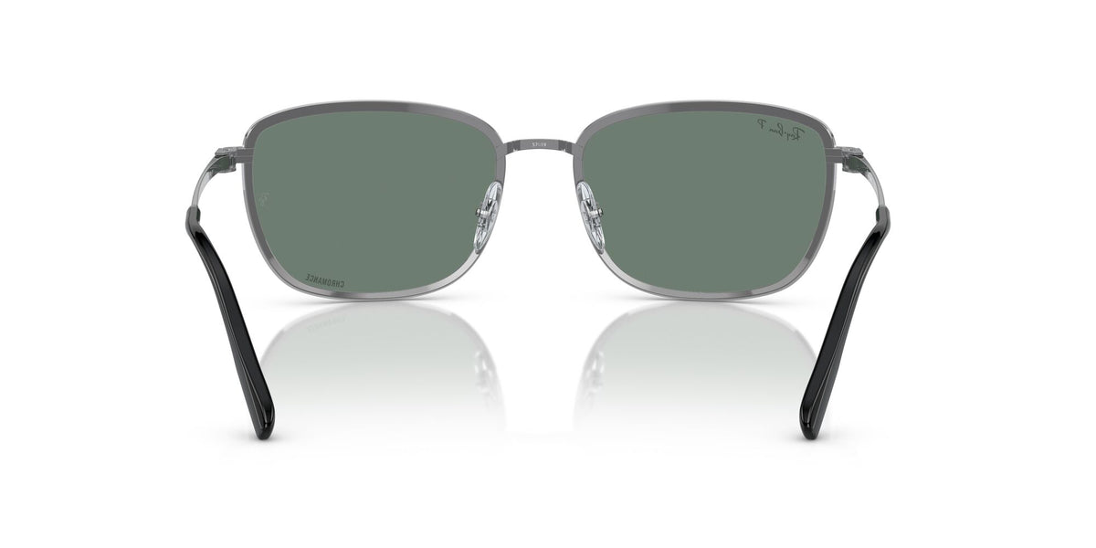 Ray-Ban0RB3705 004/O9 60 Gunmetal/ Grey 60 / Crystal / Metal / Metal