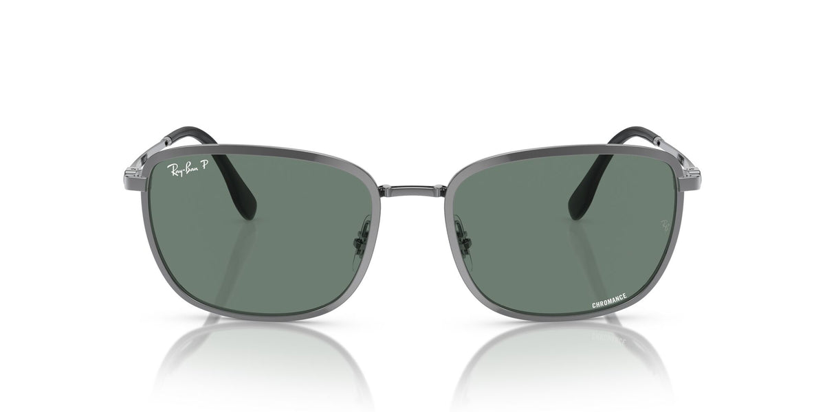 Ray-Ban0RB3705 004/O9 60 Gunmetal/ Grey 60 / Crystal / Metal / Metal