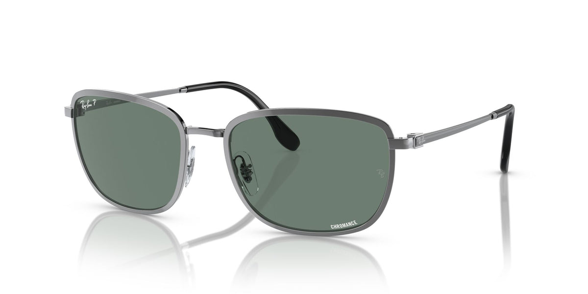 Ray-Ban0RB3705 004/O9 60 Gunmetal/ Grey 60 / Crystal / Metal / Metal