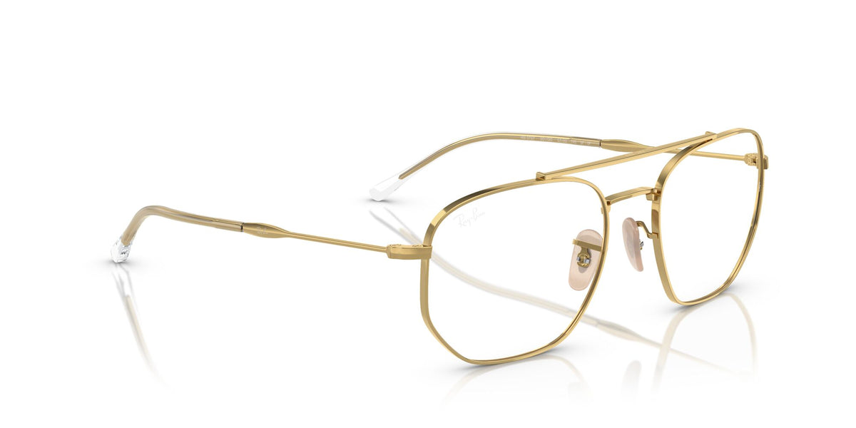 Ray-Ban0RB3707 001/GG 57 Gold/ Clear/Blue 57 / Crystal / Metal / Metal