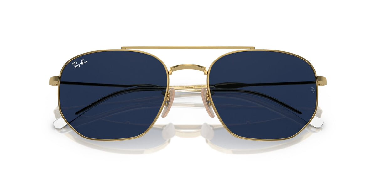 Ray-Ban0RB3707 001/GG 54 Gold/ Clear/Blue 54 / Crystal / Metal / Metal