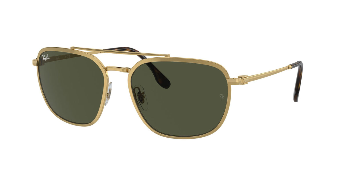 Ray-Ban0RB3708 001/31 59 Gold/ Green