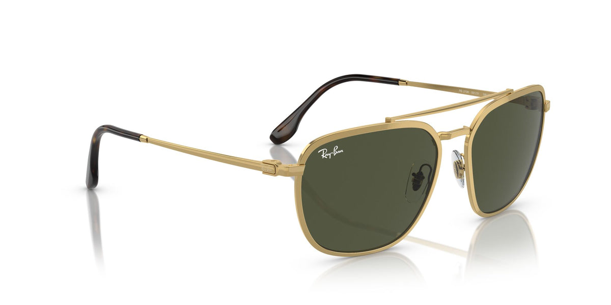 Ray-Ban0RB3708 001/31 59 Gold/ Green