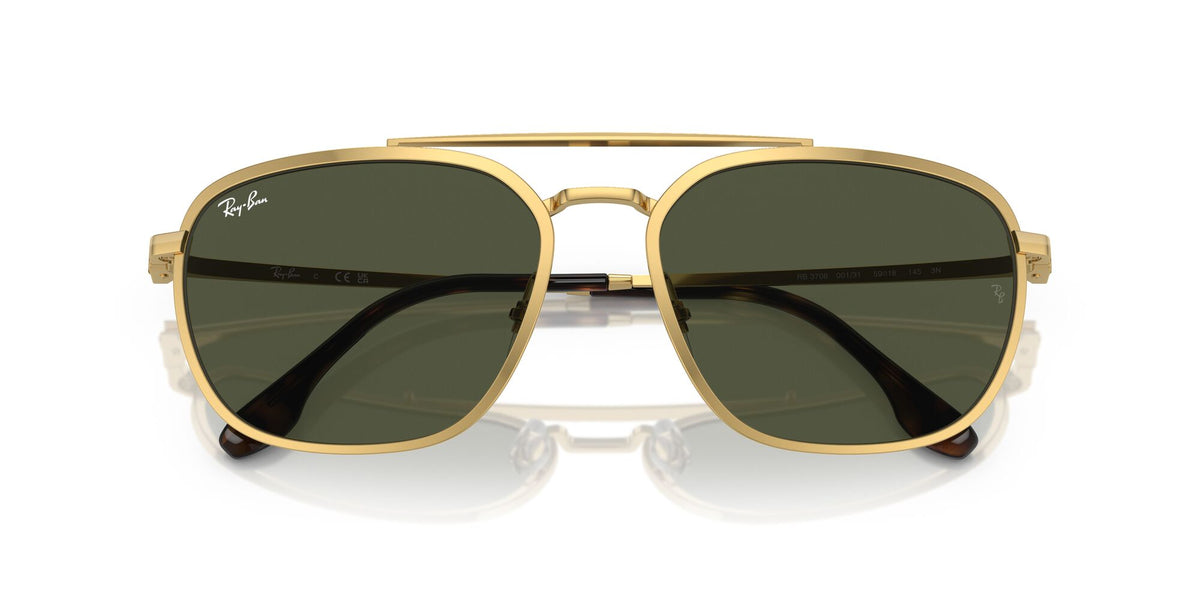 Ray-Ban0RB3708 001/31 59 Gold/ Green