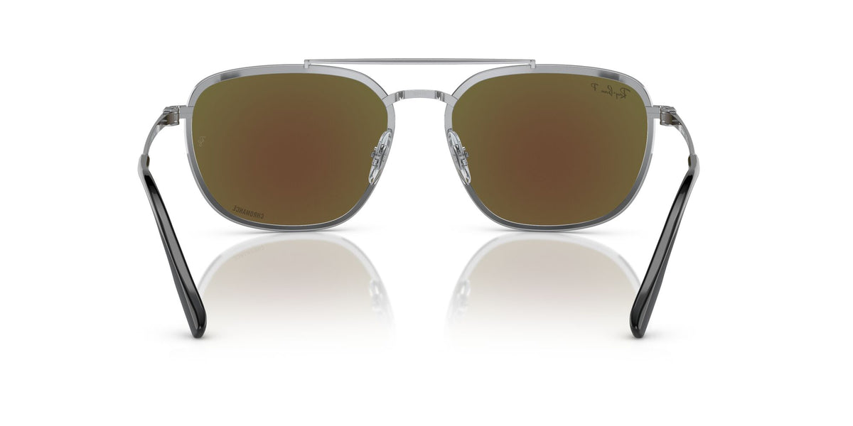 Ray-Ban0RB3708 91444L 56 Black On Silver/ Grey 56 / Crystal / Metal / Metal