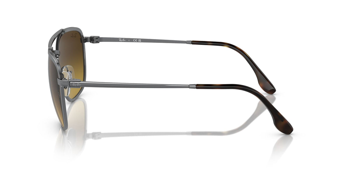 Ray-Ban0RB3708 916785 56 Gunmetal/ Brown 56 / Crystal / Metal / Metal