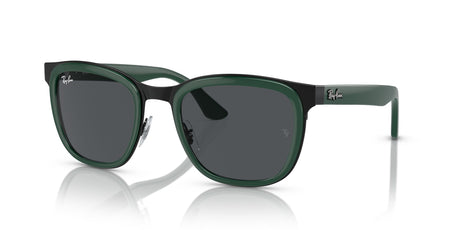 Ray-Ban Clyde 0RB3709 002/87 53 Green On Black/ Dark Grey 53 / Polycarbonate / Metal / Propionate