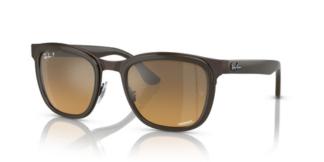 Ray-Ban Clyde 0RB3709 9259A2 53 Brown On Copper/ Brown/Grey 53 / Polycarbonate / Metal / Propionate