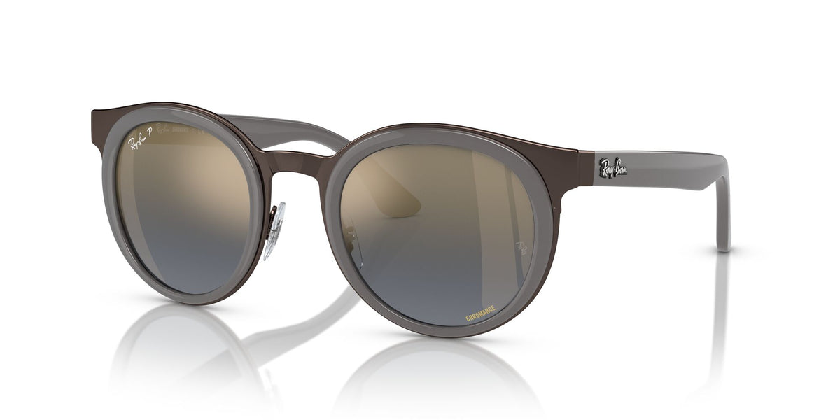 Ray-Ban Bonnie 0RB3710 9260J0 50 Grey On Copper/ Grey/Blue 50 / Polycarbonate / Metal / Propionate