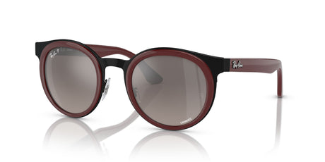 Ray-Ban Bonnie 0RB3710 92615J 50 Red On Black/ Silver 50 / Polycarbonate / Metal / Propionate
