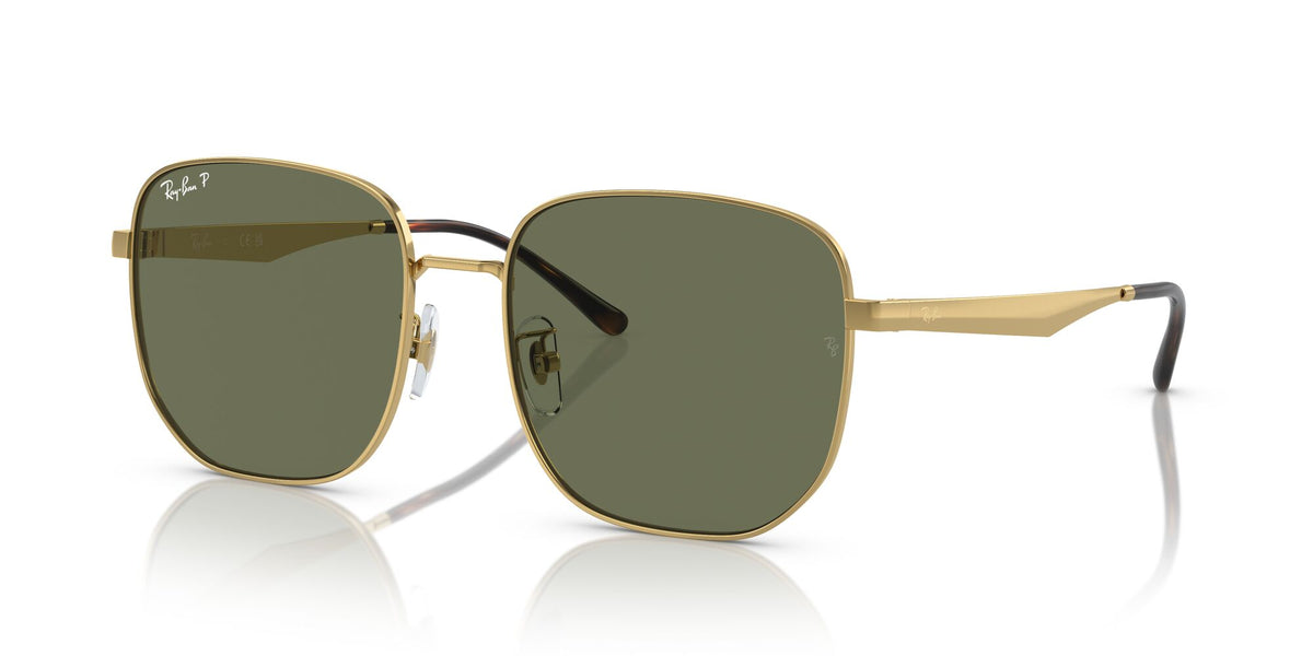 Ray-Ban0RB3713D 001/9A 57 Gold/ Dark Green
