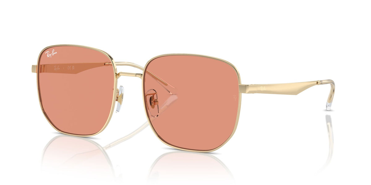 Ray-Ban0RB3713D 921374 57 Pale Gold/ Orange