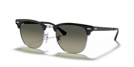 Ray-Ban Clubmaster Metal 0RB3716 900471 51 Black On Silver/ Grey Gradient 51 / Crystal / Metal / Metal