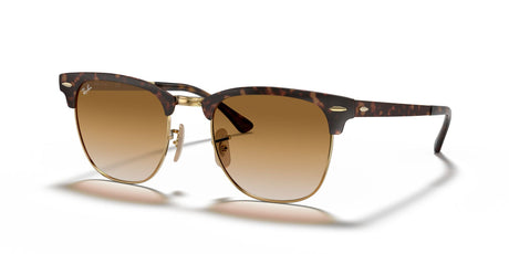 Ray-Ban Clubmaster Metal 0RB3716 900851 51 Havana On Gold/ Light Brown Gradient 51 / Crystal / Metal / Metal