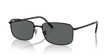 Ray-Ban  0RB3717 002/B1 57 Black/ Dark Grey 57 / Crystal / Metal / Metal