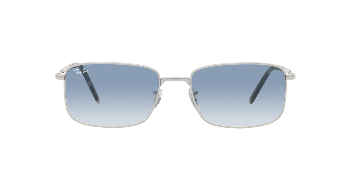Ray-Ban0RB3717 003/3F 57 Silver/ Blue - Blue Star Eyewear