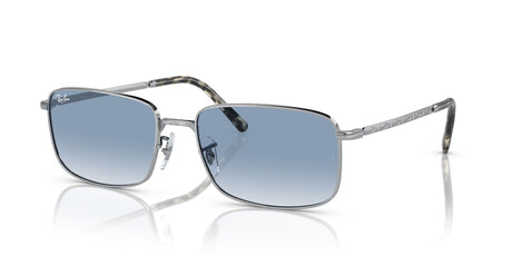 Ray-Ban  0RB3717 003/3F 57 Silver/ Blue 57 / Crystal / Metal / Metal
