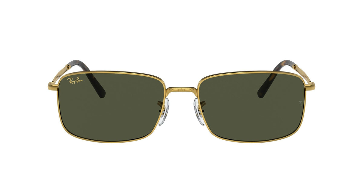 Ray-Ban 0RB3717 919631 57 Gold/ Green