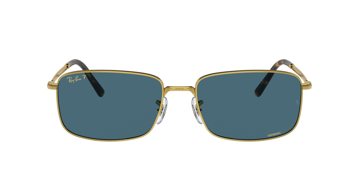 Ray-Ban 0RB3717 9196S2 57 Gold/ Blue