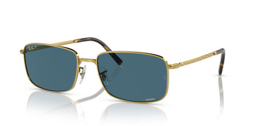 Ray-Ban  0RB3717 9196S2 60 Gold/ Blue 60 / Crystal / Metal / Metal