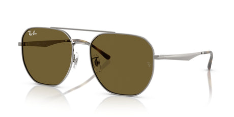 Ray-Ban  0RB3724D 004/73 59 Gunmetal/ Dark Brown